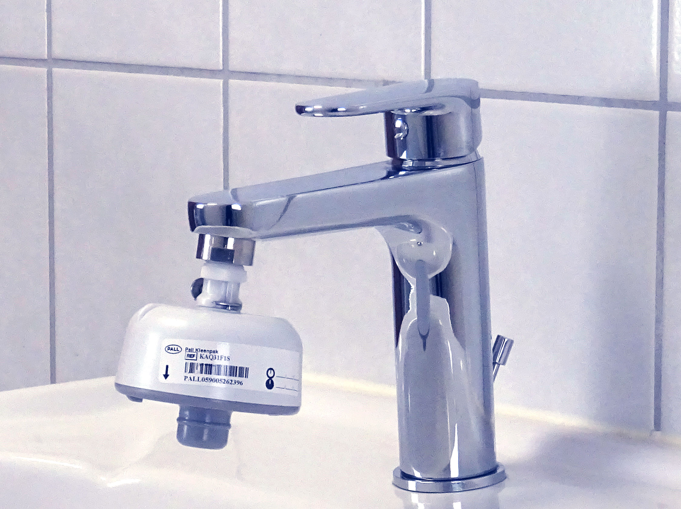 Filteria-Universaladapter-Set für Wassersterilfilter zum Anschluss an Waschbeckenarmaturen